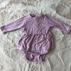 SpearmintLOVE long sleeve skirt body suit